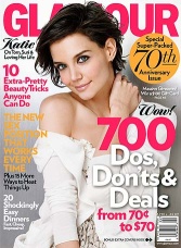 Katie Holmes revela su vida persona en la revista "Glamour"